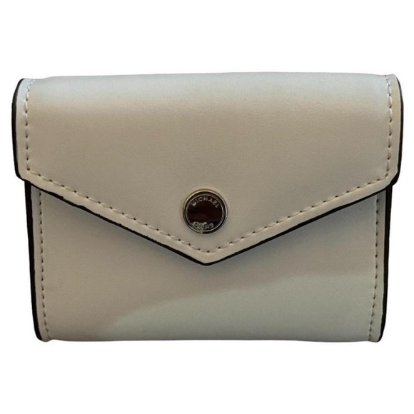 MICHAEL KORS White Leather Logo Belt Bag Fanny Pack - L/XL - Picture 2 of 5